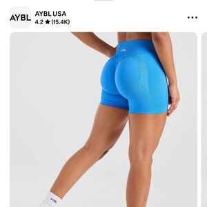AYBL Women's Vibrant Blue Athletic Shorts